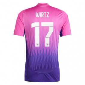 Seconda Maglia Germania Wirtz 17 Euro 2024